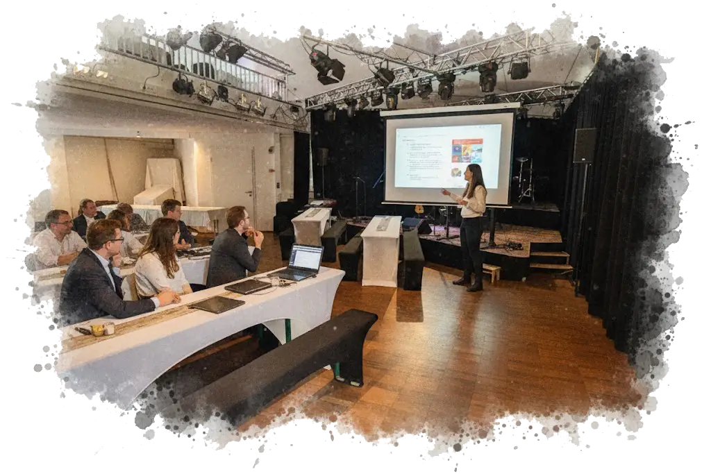 Präsentation und Meeting